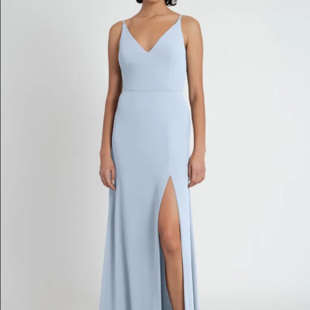 Jenny Yoo - Nina Bridesmaid Dress, size 6, whisper blue